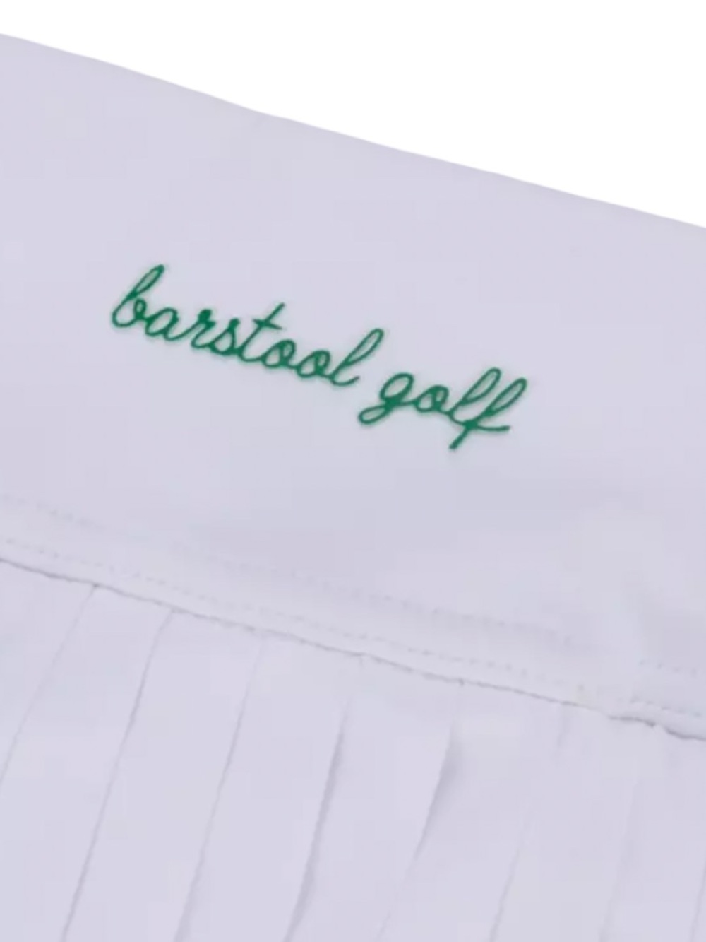 Barstool Golf Women's White Pleated Golf Tennis Skort NWT Size M - Picture 5 of 6